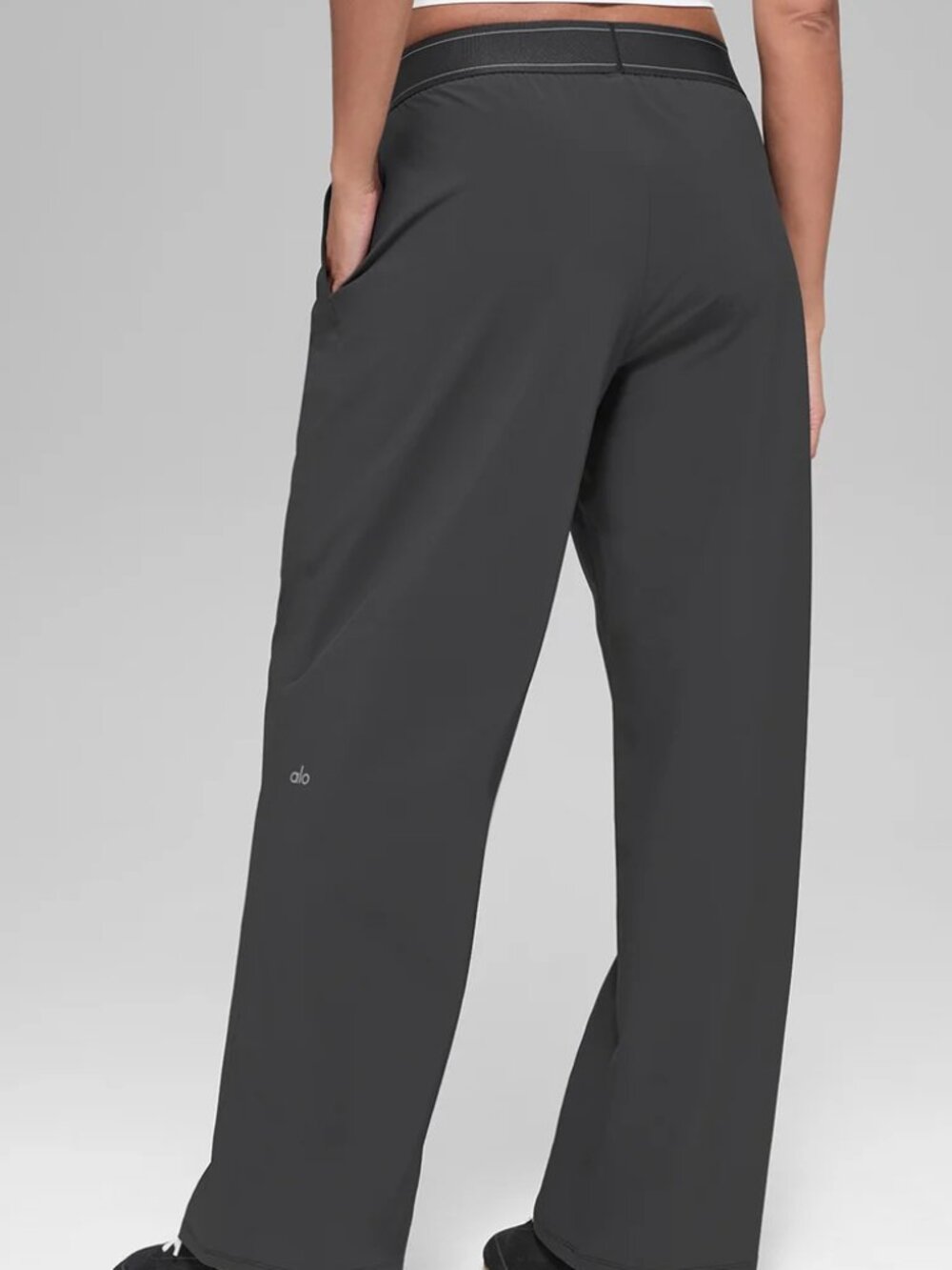 NWT ALO Yoga🦪🧆Suit Up Trouser Dark Grey (Regular 30),Size S - Picture 8 of 8